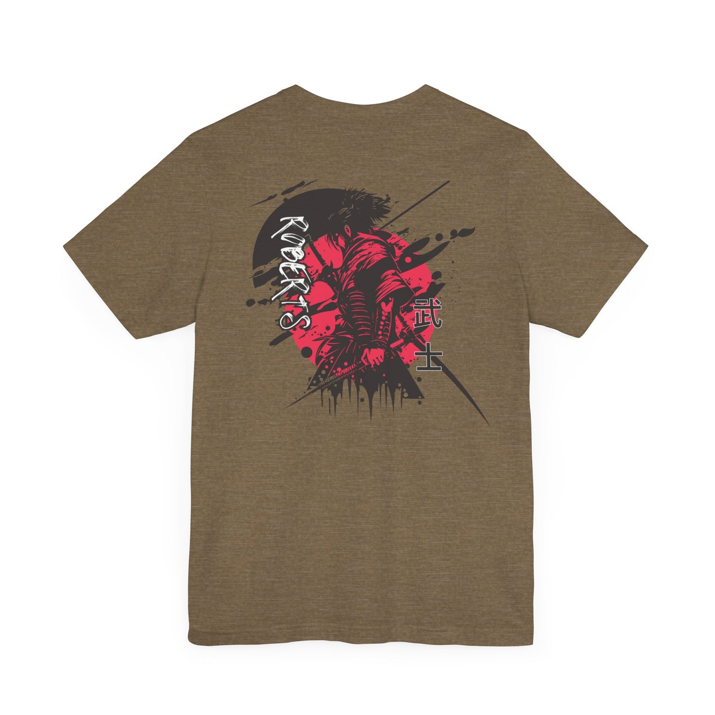 Roberts Samurai Warrior Japanese- unisex jersey t