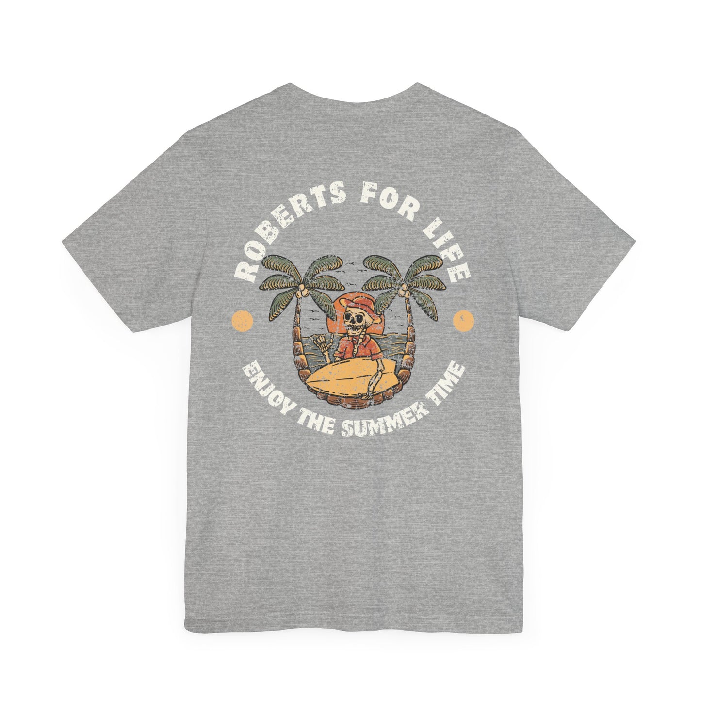 Roberts Shaka, retro vibes - 'Enjoy the Summer Time' Unisex Jersey T