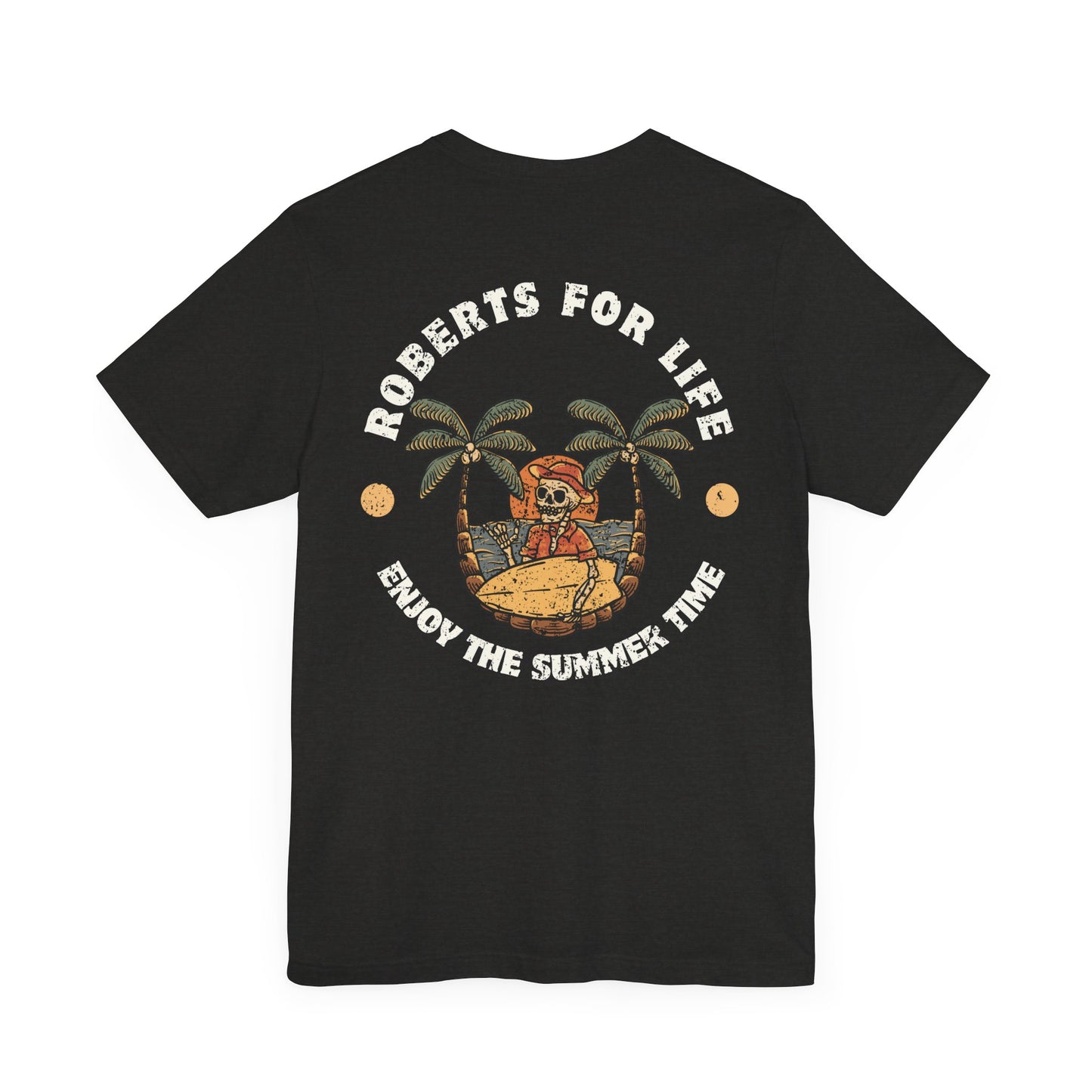 Roberts Shaka, retro vibes - 'Enjoy the Summer Time' Unisex Jersey T
