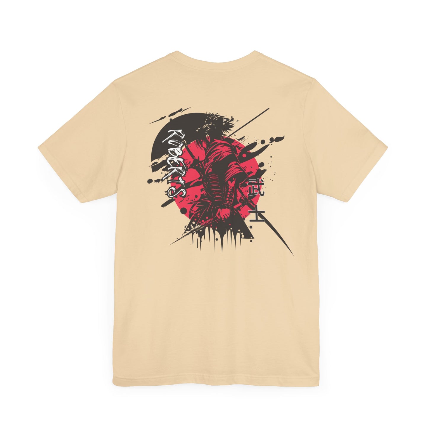 Roberts Samurai Warrior Japanese- unisex jersey t