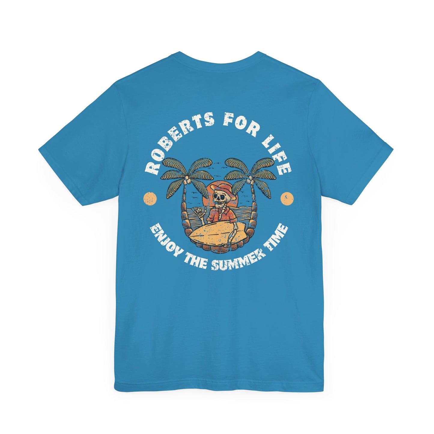 Roberts Shaka, retro vibes - 'Enjoy the Summer Time' Unisex Jersey T