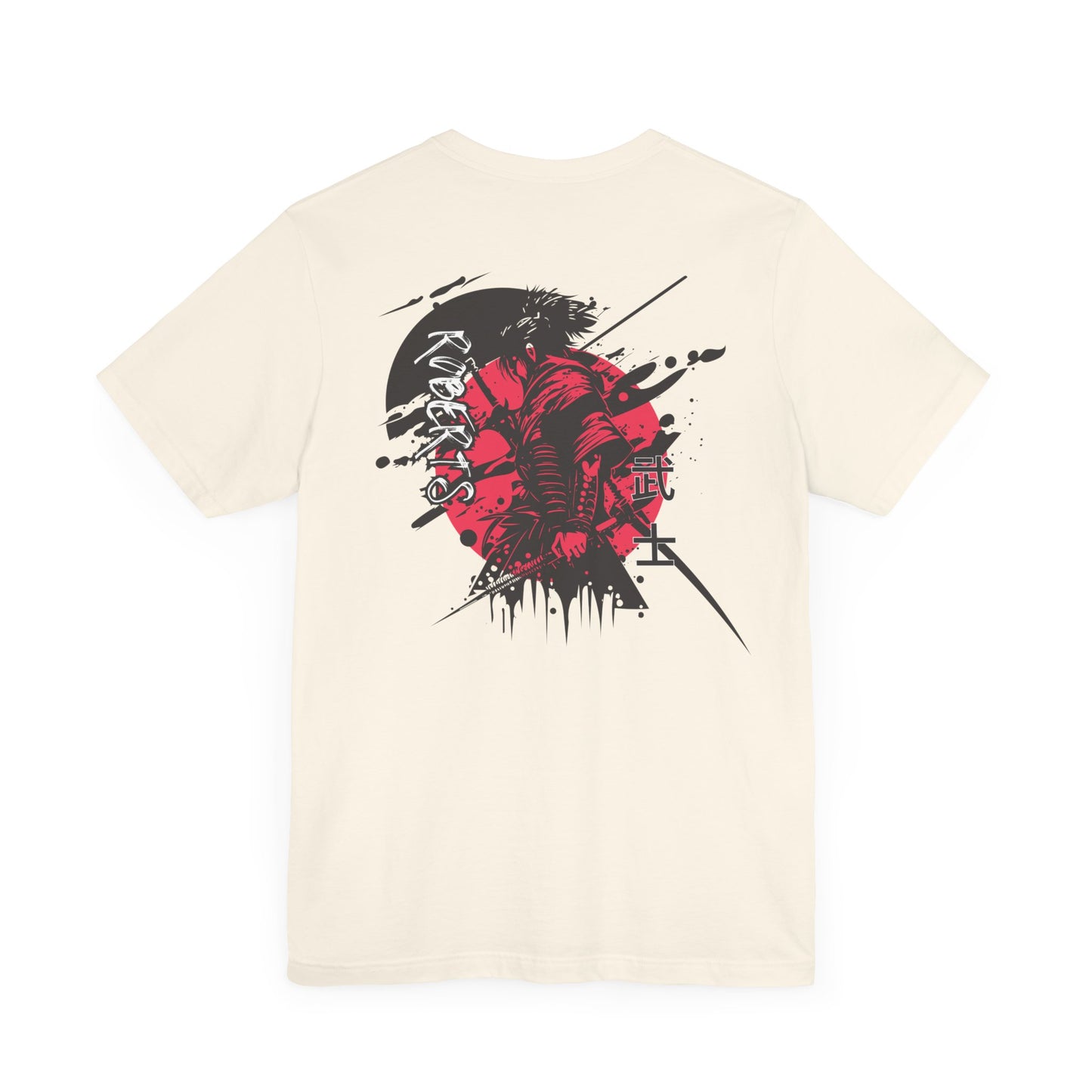 Roberts Samurai Warrior Japanese- unisex jersey t