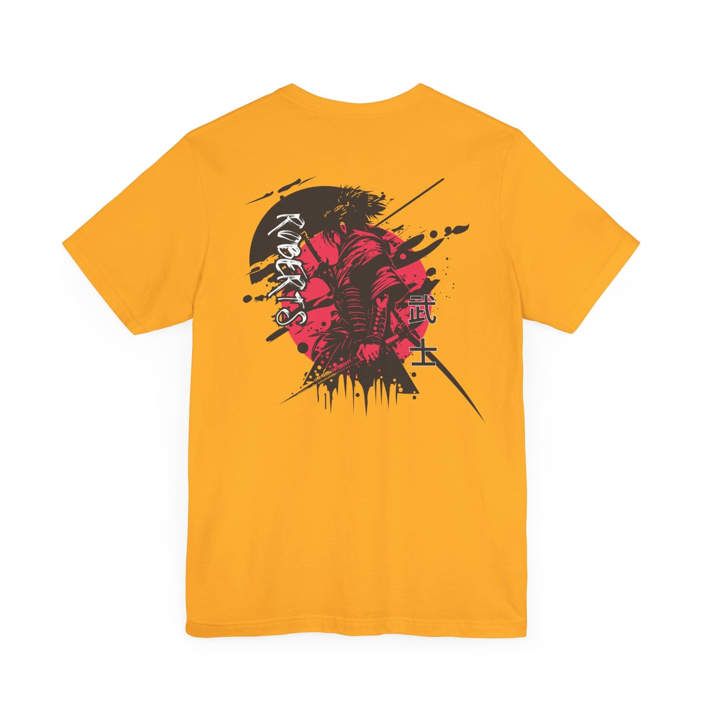 Roberts Samurai Warrior Japanese- unisex jersey t