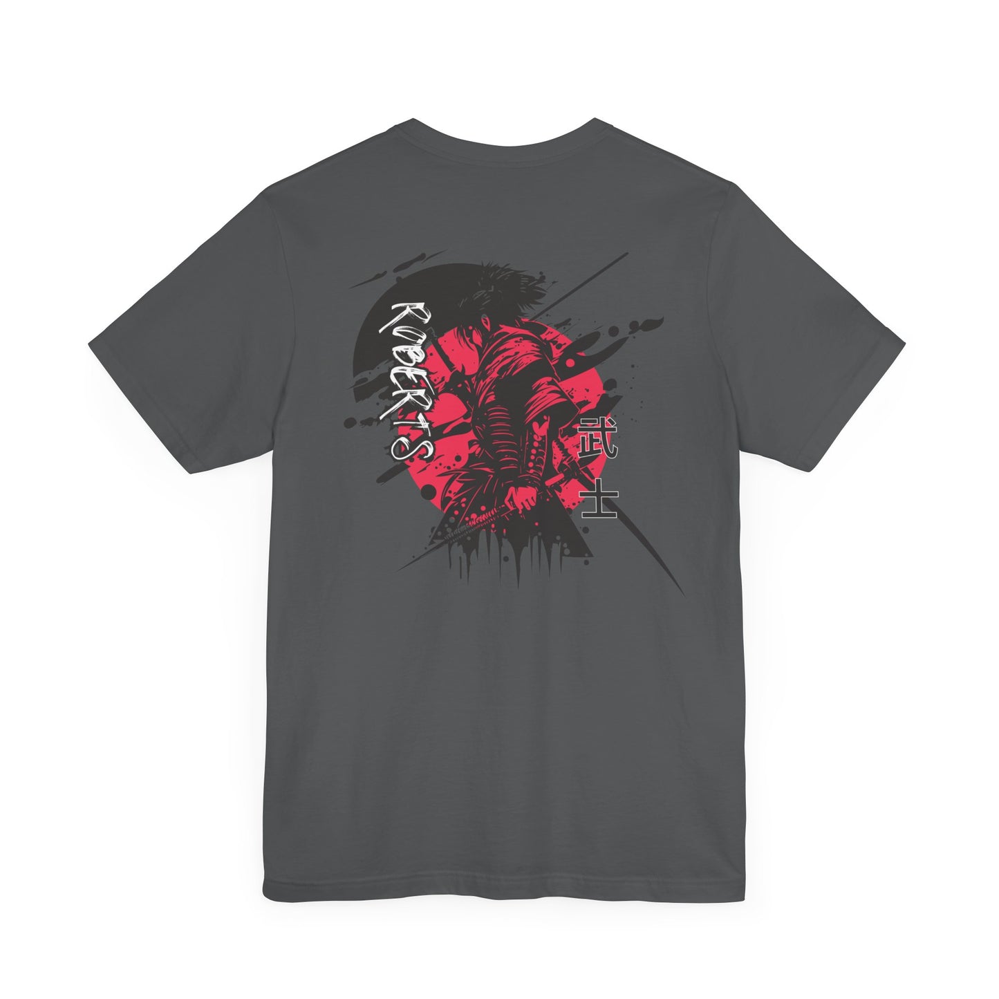 Roberts Samurai Warrior Japanese- unisex jersey t