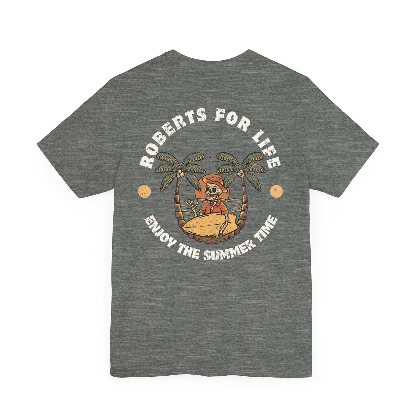 Roberts Shaka, retro vibes - 'Enjoy the Summer Time'  Unisex Jersey T