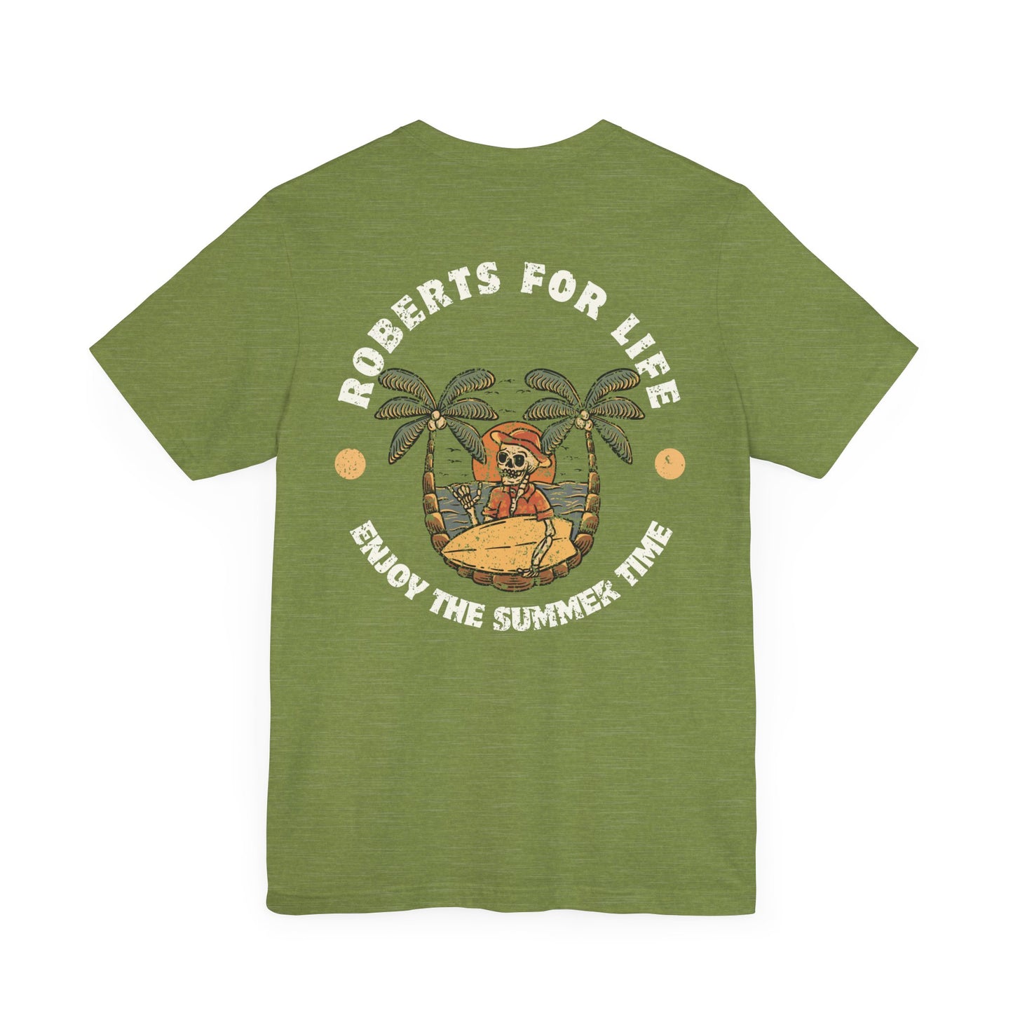 Roberts Shaka, retro vibes - 'Enjoy the Summer Time'  Unisex Jersey T